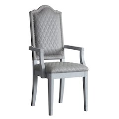 Upholstered Back Arm Chairs (Set of 2)