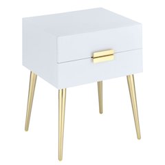 Side Table with 2 Drawer