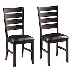 Ladder Back Side Chairs (Set of 2)
