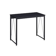 35.5" Writing Desk with Metal Sled Base
