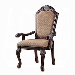 Arm Chairs with Arched Backrest (Set of 2)
