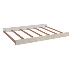 Westwood Design Beck Modern Wood Full Size Bed Rails in Willow Gray Finish