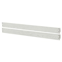 Westwood Design Foundry Traditional Wood Bed Rails in White Dove