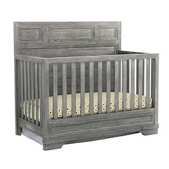 Westwood Design Foundry Traditional Wood Convertible Crib in Brushed Pewter