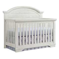 Westwood Design Foundry Wood Arch Top Convertible Crib in White Dove
