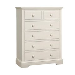 Hanley 5-Drawer Chest, Chalk