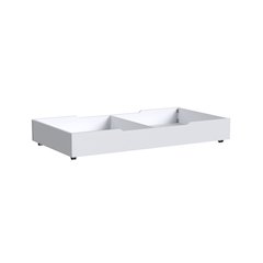 Westwood Design Rowan Modern Style Wood Trundle in Ash Linen White
