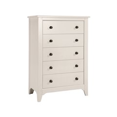 Taylor 5-Drawer Chest, Sea Shell