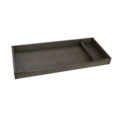 Westwood Design Taylor Farmhouse Wood Changer Topper in Dusk Gray