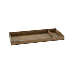 Westwood Design Westfield Changing Tray - Harvest Brown Finish