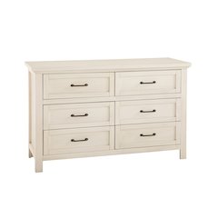 Westfield 6-Drawer Dresser, Brushed White