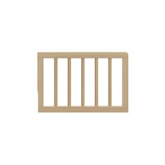 & Graco Toddler Safety Guardrail (Dowels) - Driftwood