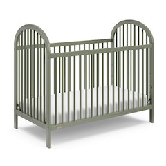 Graco Olivia 3-in-1 Convertible Crib (Olive) – GREENGUARD Gold Certified