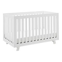 Storkcraft Beckett 3-in-1 Convertible Crib (White)