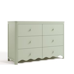 Casablanca 6 Drawer Dresser - Sage