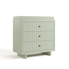Kyoto 3 Drawer Chest with Topper - Sage