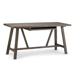Dylan SOLID WOOD Desk in Driftwood