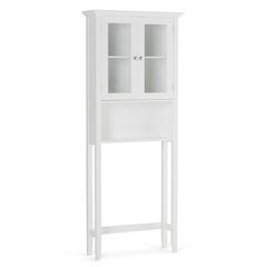 Acadian Space Saver Cabinet In Pure White