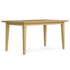 Colby Rectangle Dining Table In Oak
