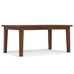 Eastwood Rectangle Dining Table In Walnut