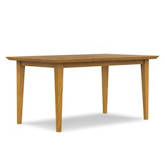 Colby Rectangle Dining Table In Oak