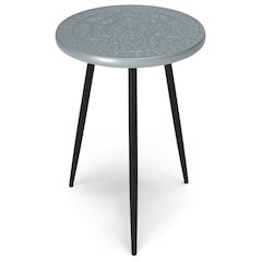 Sherbourne SOLID MANGO WOOD Side Table in Grey