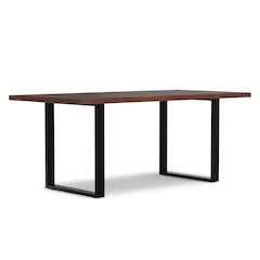 Fieldcrest Dining Table In Dark Walnut
