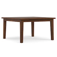 Eastwood Square Dining Table In Walnut