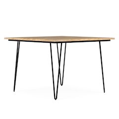 Hunter Solid Mango Wood 42 Inch Square Dining Table In Natural
