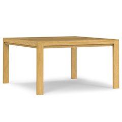 Wilson Square Dining Table In Oak Veneer