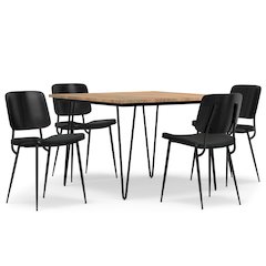 Hayley / Hunter 5-Piece Dining Set