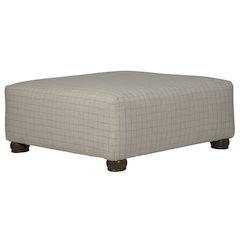 Briarcliff 43" Square Cocktail Ottoman in Multi Color