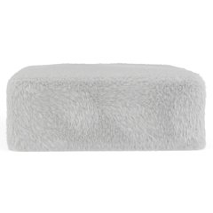 Bankside Cocktail Ottoman in White Color