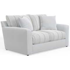 Lindsey Loveseat in White Color