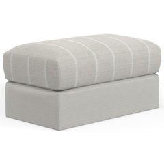 Lindsey Ottoman in Brown Color