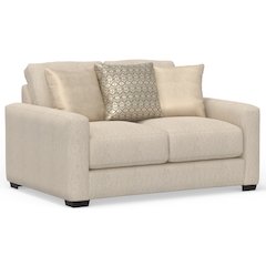 Hyde Park Loveseat in Brown Color