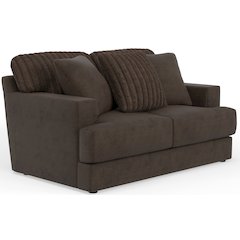 Eagan Loveseat in Brown Color