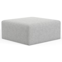 Eagan 41" Cocktail Ottoman in Grey Color