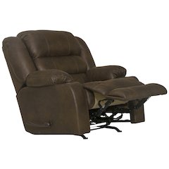 Beckley Rocker Recliner with Dual Cupholders