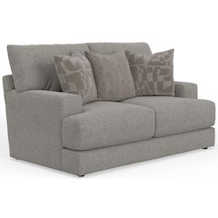 Zeke Loveseat in Grey Color