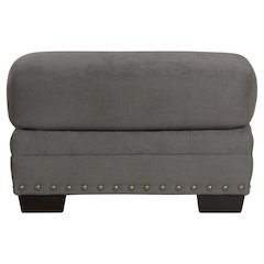 Cutler Ottoman in Grey Color