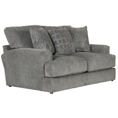 Lamar Loveseat in Grey Color