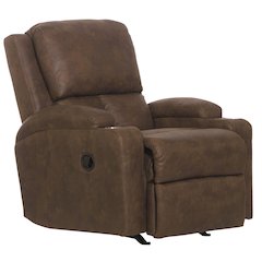 Kyle Rocker Recliner with Two Cupholders