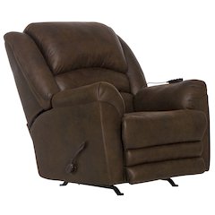 Hayden Extra Extension Rocker Recliner with Heat and Massage