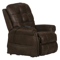 Ramsey Power Lift Lay Flat Recliner with Heat and Massage