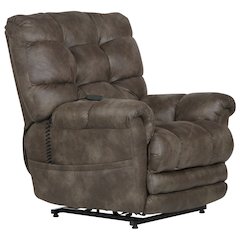 Oliver Power Lift Recliner with Dual Motor and Extended Ottoman