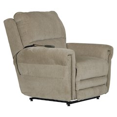 Warner Power Lay Flat Lift Recliner with Power Adjustable Headrest