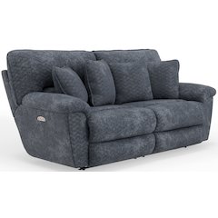 Paxon Deep Seat Power Reclining Sofa with Power Adjustable Headrest
