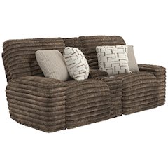 Lynx Power Reclining Console Loveseat with Zero Gravity