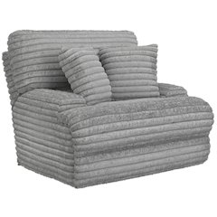 Oversized Deep Seat Power Recliner with Power Adjustable Headrest (Moonstruck)